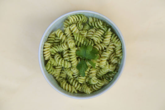 Pasta mit Kürbiskernpesto - unverpackt&lose