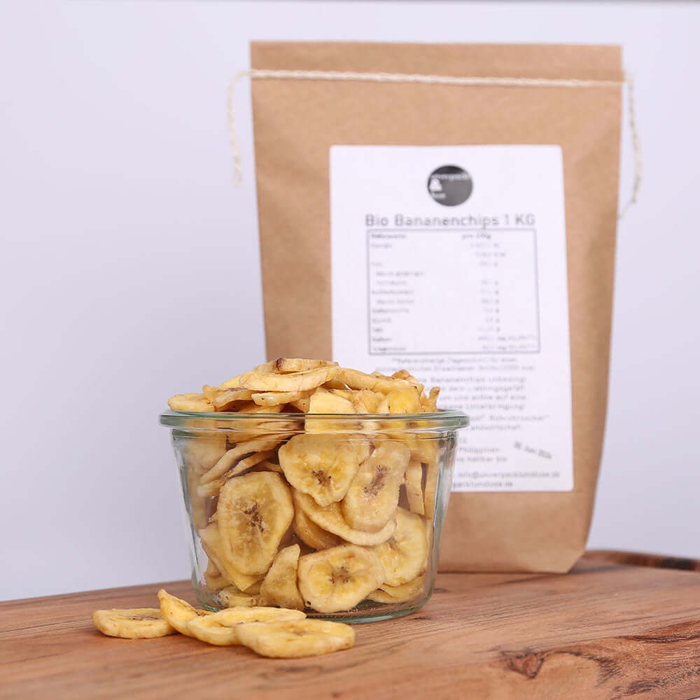 Bananenchips honey-dipped Bio - unverpackt&lose