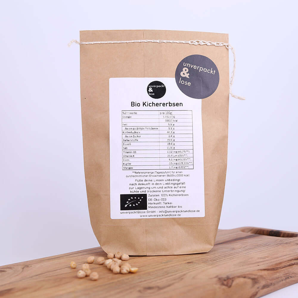 Kichererbsen Bio - unverpackt & lose