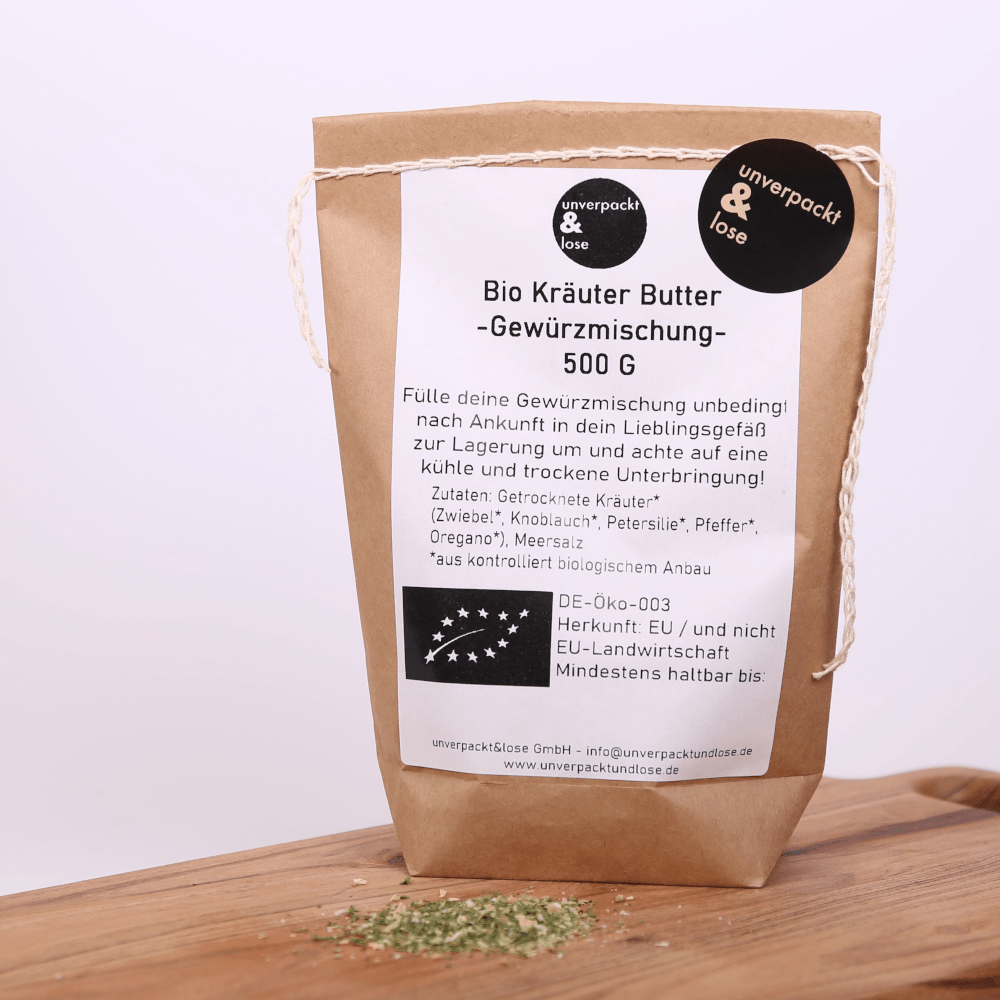 Kräuterbutter Gewürzmischung Bio - unverpackt & lose