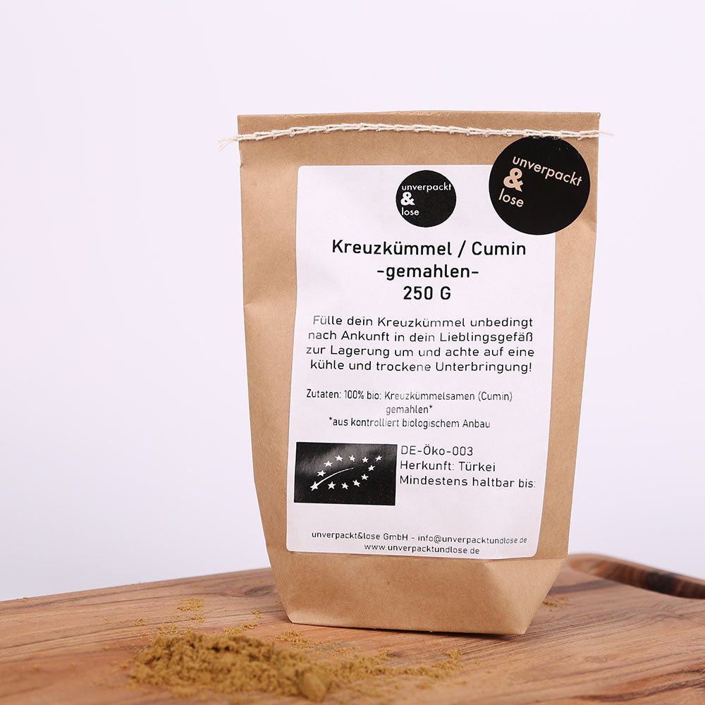 Kreuzkümmel / Cumin gemahlen Bio - unverpackt&lose