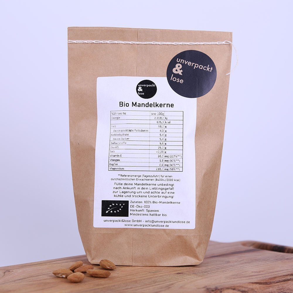 Mandelkerne braun Bio - unverpackt & lose