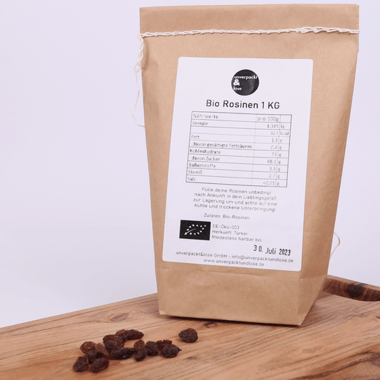 Rosinen geölt Bio - unverpackt&lose