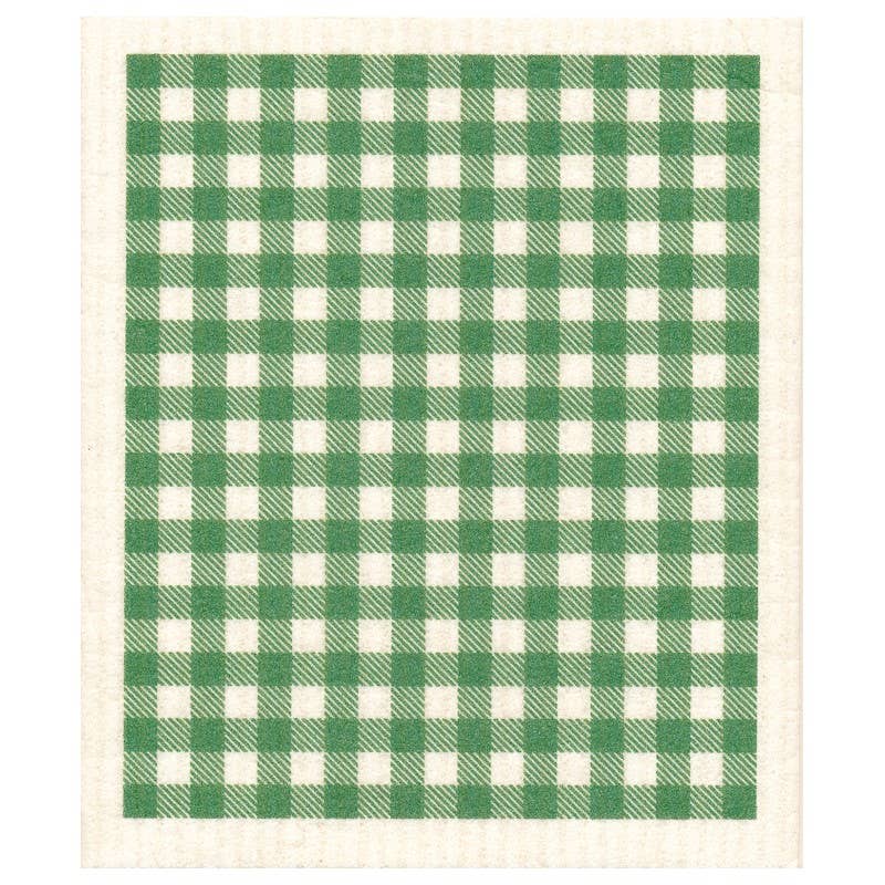 Spültuch Green Gingham - unverpackt&lose