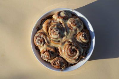 Zimtschnecken mit Nüssen