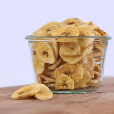 Bananenchips ohne Zuckerzusatz Bio - unverpackt&lose
