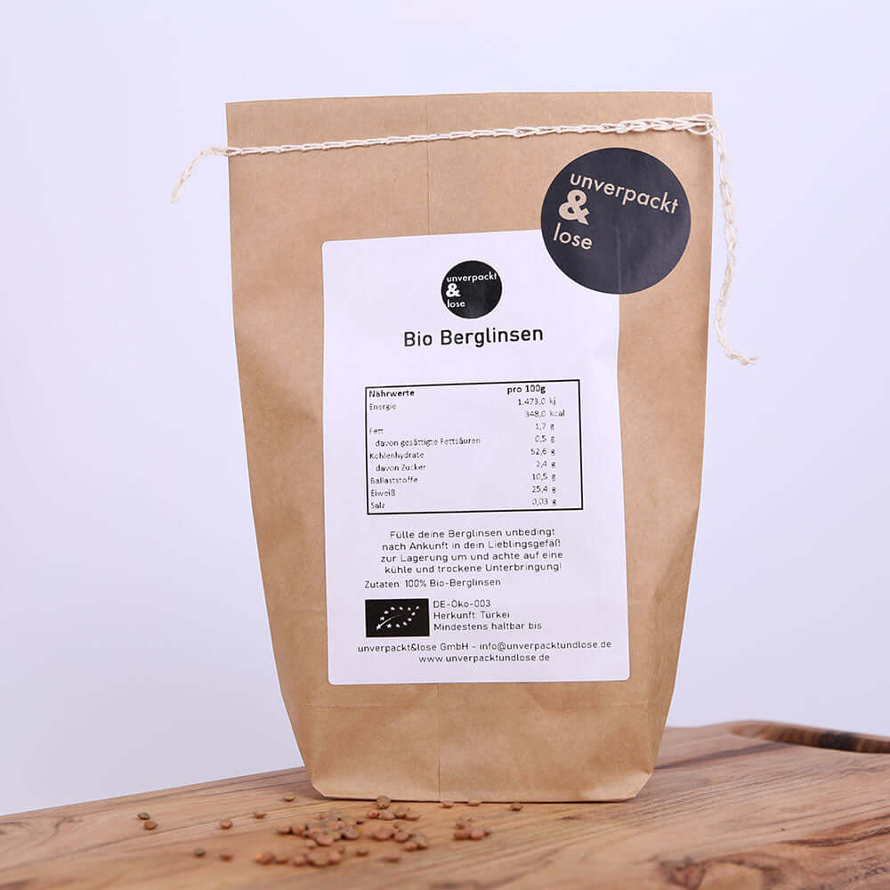 Berglinsen Bio - unverpackt & lose