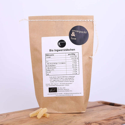Ingwersticks Bio - unverpackt&lose