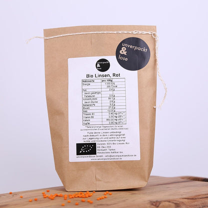 Linsen Rot Bio - unverpackt & lose