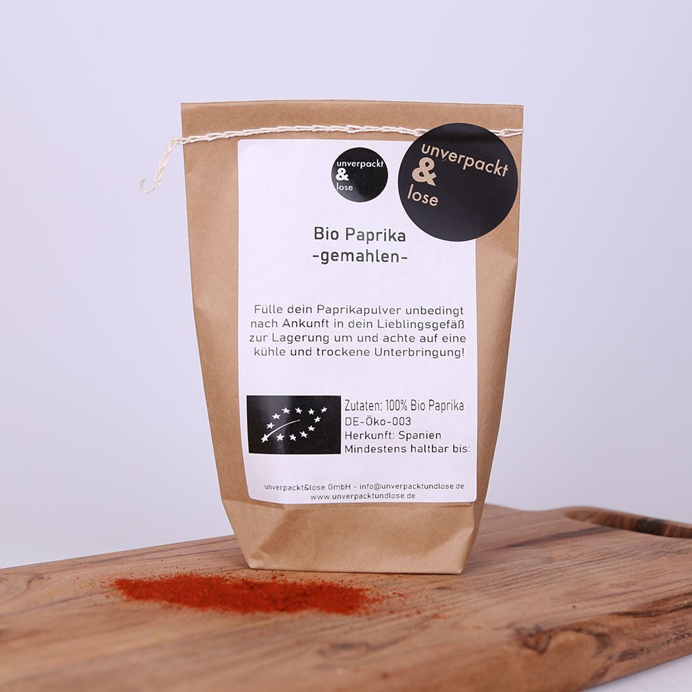 Paprika delikatess Bio gemahlen - unverpackt & lose