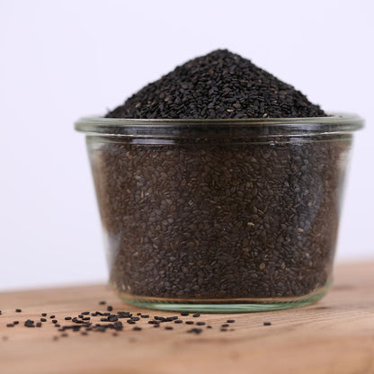 Sesam schwarz, ungeschält Bio - unverpackt&lose