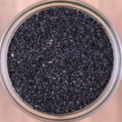 Sesam schwarz, ungeschält Bio - unverpackt & lose
