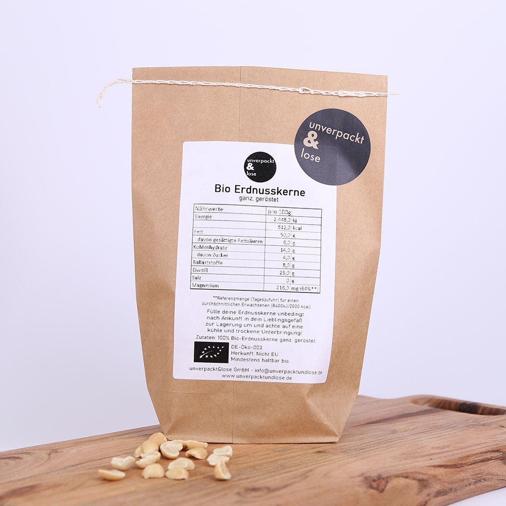 Erdnusskerne Bio - unverpackt & lose